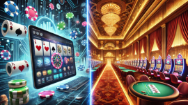 Pin-Up Casino ofrece una experiencia única frente a los casinos físicos.