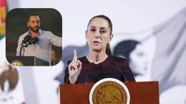 Sheinbaum pide a Bukele respeto tras sus críticas a la inseguridad de México