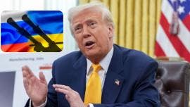 Trump dice que es más difícil lidiar con Ucrania que con Rusia
