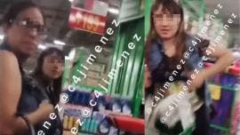VIDEO  Farderas en Naucalpan se ofenden al ser sorprendidas robando