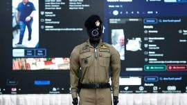Robot policía Tailandia