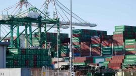 Importaciones desde EU caen 20% en abril por aranceles de Trump