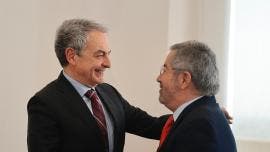 Rodriguez Zapatero De la Fuente charlan