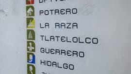 sacan sujeto molestar pasajeros Metro Hidalgo