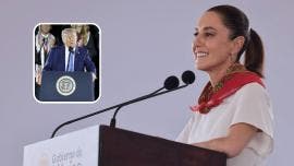 Sheinbaum rechaza oferta de Trump de enviar militares para combatir al narco