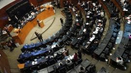 cancela Senado reunion comitiva EU