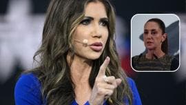 Kristi Noem acusa a Sheinbaum de 'alentar' las protestas en Los Ángeles