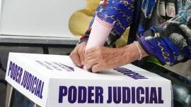 participan 12 punto 57 y 13 punto 32 eleccion judicial