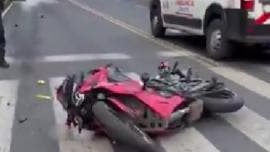 atropellan motociclista Bondojito pierde pierna