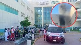 Controlan incendio en el Nuevo Hospital General de Culiacán