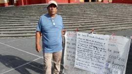 Reaparece huelguista de Xalapa tras rumores de fallecimiento