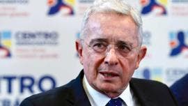 El expresidente colombiano Álvaro Uribe