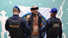 arrestan sujeto agredir cuchillo usuarias Metro Santa Anita