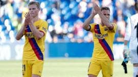 Barcelona logra primer triunfo en calidad de visitante vs Gatafe en La Liga