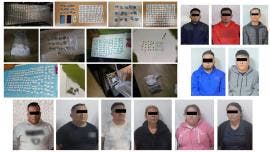 Cateos en Coyoacán e Iztapalapa dejan 11 detenidos y droga asegurada