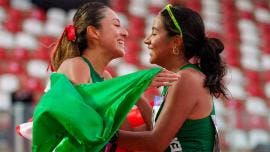 Marcha 20 km femenil oro y plata