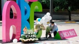 Antimonumento Guardería ABC en la CDMX