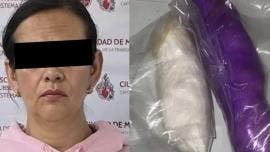 Mujer es detenida por intentar ingresar cocaína al Reclusorio Oriente