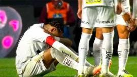 Neymar llora tras el 0-6