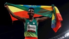 Barega gana para Etiopía el primer oro del atletismo