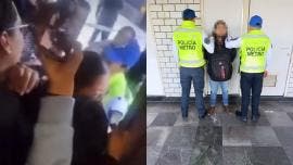 Usuarias detuvieron a un hombre que, vestido de mujer, presuntamente acosaba y tomaba fotografías a pasajeras.