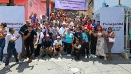 Rehabilitan andadores en Tlalnepantla