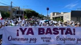 caminan paz Sinaloa violencia