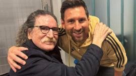 Charly García y Leo Messi