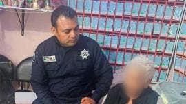 Adulta mayor que estaba extraviada en Ecatepec