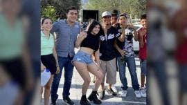 Karely Ruiz  regala 500 botes de agua en Monterrey