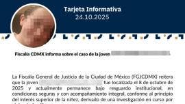 La Fiscalía capitalina señaló que la reintegración familiar de María Isabella dependerá del avance de las investigaciones