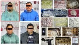 Los inmuebles fueron sellados y quedaron bajo resguardo policial, mientras los detenidos fueron puestos a disposición del Ministerio Público, quien definirá su situación jurídica.