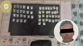 El sujeto, de 51 años de edad, fue detenido, informado de sus derechos constitucionales y puesto a disposición del Ministerio Público