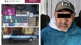 El detenido fue puesto a disposición del Ministerio Público, junto con lo asegurado, para que se determine su situación jurídica.