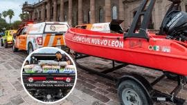 Nuevo León envía rescatistas y 20 toneladas de víveres a Veracruz