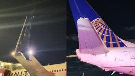 Dos aviones chocan en pista de NY