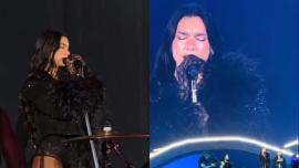 El momento histórico: Dua Lipa interpreta a Shakira en Colombia y los fans exigen una colaboración