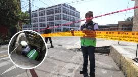 La dependencia afirmó que, como medida preventiva, se realizó el acordonamiento del área y aseguró que no existe riesgo para la población.