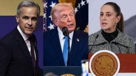 Carney, Trump y Sheinbaum