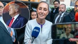 Donald Trump y Claudia Sheinbaum 