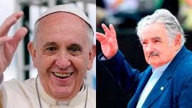 Papa Francisco y José Mujica 
