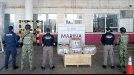 96 kilos de droga psicodélica en puerto de Veracruz