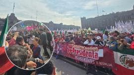 Zócalo aniversario 4T