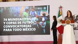 Claudia Sheinbaum presenta el Mundial Social 