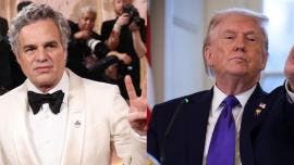 MARK RUFFALO TRUMP GLOBOS DE ORO