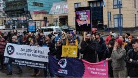 protestas ex-empleados Rockstar Imagen de IWGB Game Workers