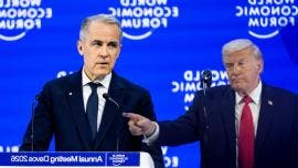 Trump Carney Foro Davos