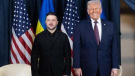 Volodímir Zelenski sostuvo una reunión con Donald Trump