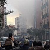 Al menos 3 muertos dejó el estallido en un edificio de Madrid (EFE)