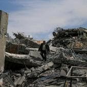 Gaza en ruinas por bombardeos israelíes (EFE)